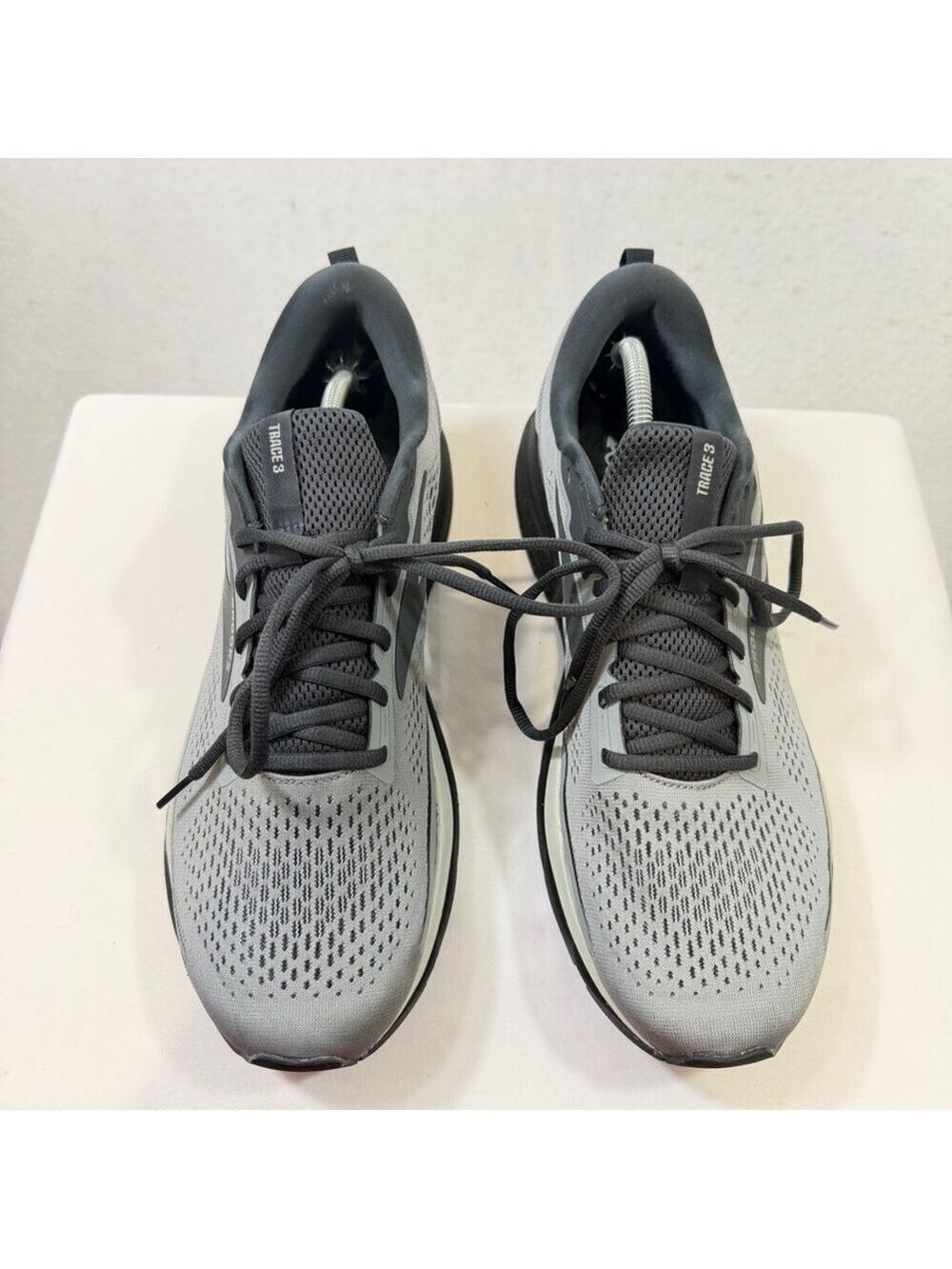 Brooks Trace 3 Mens Sz 13 Medium D Grey Running Shoes Sneakers 1104121D049 - Picture 3 of 8